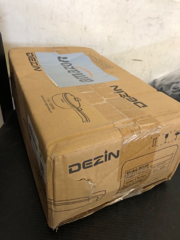 Photo 1 of Dezin Hot Pot Electric Upgraded, Non-Stick Sauté Pan, Rapid Noodles Electric Pot, 1.5L Mini Portable Hot Pot for Steak, Egg, Fried Rice, Ramen, Oatmeal, Soup with Power Adjustment