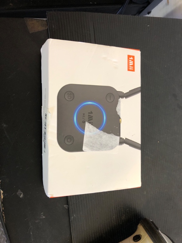 Photo 1 of [Upgraded] 1Mii B06Pro Long Range Bluetooth Receiver, HiFi Wireless Audio Adapter, Bluetooth 5.1 Receiver with 3D Surround aptX HD Low Latency Optical RCA AUX 3.5mm Coaxial for Home Stereo System