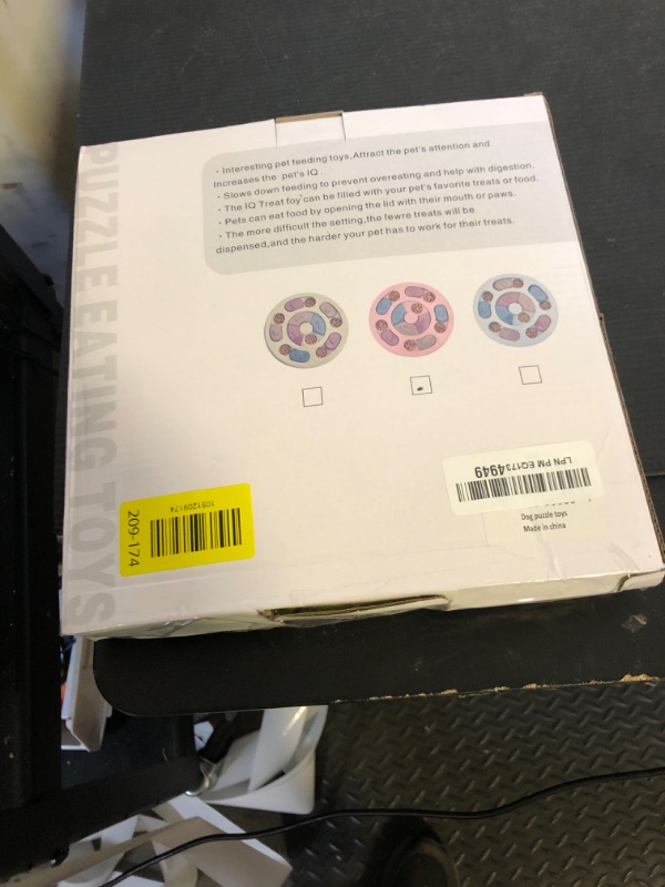 Photo 1 of DR CATCH Dog Puzzles,Dogs Food Puzzle Feeder Toys for IQ Training & Mental Enrichment,Dog Treat Puzzle(Pink)