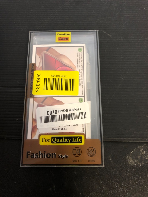 Photo 1 of COOLQO Compatible for iPhone Xs Case and iPhone X Case with Screen Protector, Clear