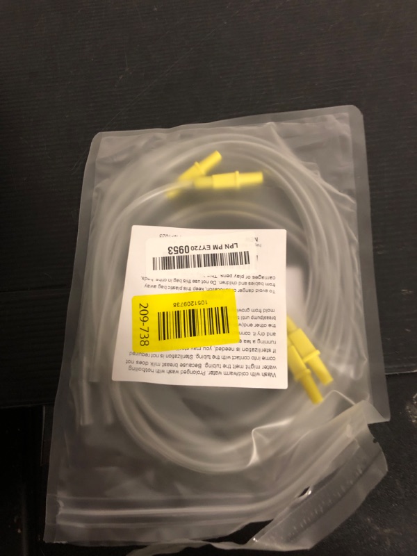 Photo 1 of Pump in Style Tubing x4, Spare and Replacement Tubing Compatible with Medela Pump in Style Advanced Breast Pump - BPA Free (4 pc)