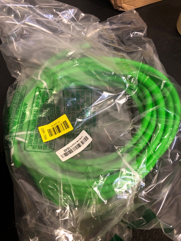 Photo 1 of YAMATIC Flexible Pressure Washer Hose 35FT, 3400 PSI 1/4'' Power Washer Hose Replacement for Gas&Electric Washer, Kink Resistant Extension Leak-Free M22 Fittings, Green