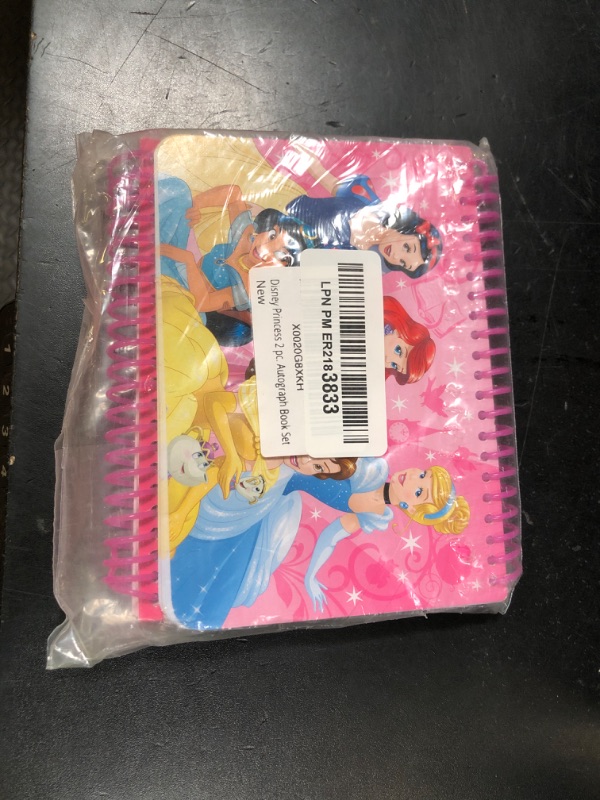 Photo 1 of Disney Princess 2 pc. Autograph Book Set