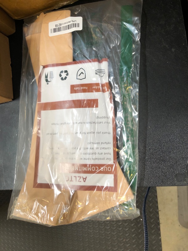 Photo 1 of 50 Pcs Bread Bags for Homemade Bread, Sourdough Paper With Window, 50% Thicker 13.7x8.2x3.7in A Large Bakery Bags Used for Storage Cookies & Snacks, 60 Cute Sealing Stickers With Ties