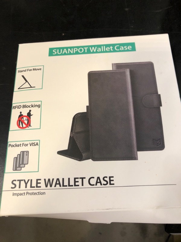 Photo 1 of SUANPOT for Samsung Galaxy S20 FE Leather Wallet case with RFID Blocking Credit Card Holder, Flip Folio Book PU Cell Phone Cover for S20FE 5G Shockproof case Pocket for Men for Women 6.5 Light Brown