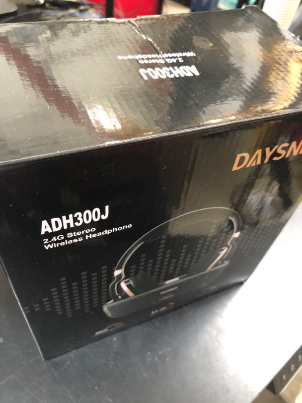 Photo 1 of Daysnew Optical Wireless Headphones for TV Watching, Over-Ear Headphones for Seniors with Charging Dock and Volume Control, Plug and Play