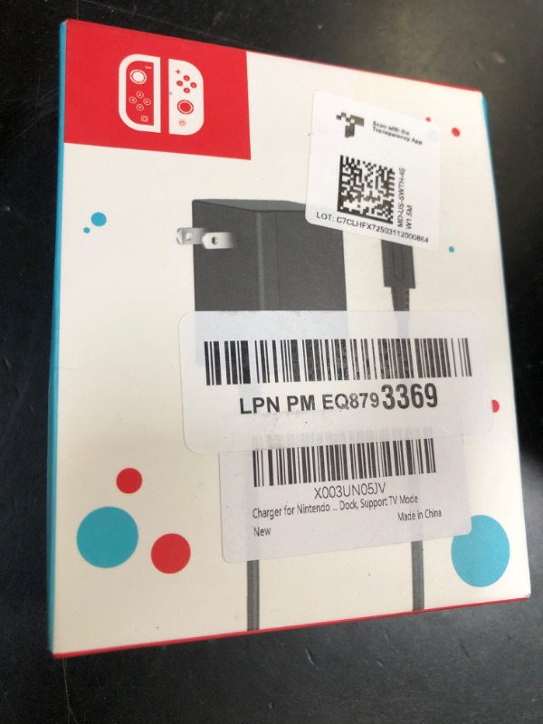 Photo 1 of MARSDOCK 45W Charger for Nintendo Switch - 15V 2.6A AC Adapter Fast Charging with 5FT USB C Cord - Compatible with Switch Lite, OLED, Steam Deck - Support TV Mode