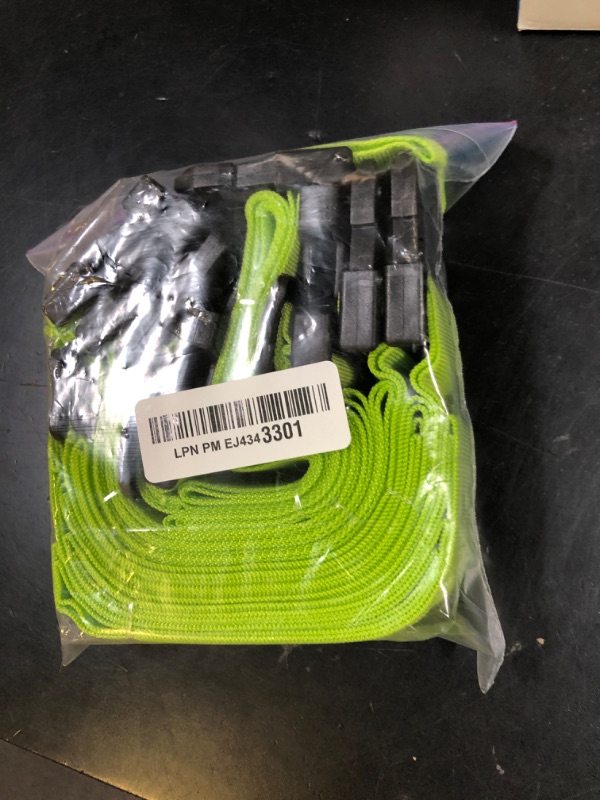 Photo 1 of Luggage Straps for Suitcases TSA Approved Travel Belt 4 Pack by Chelmon (Green)