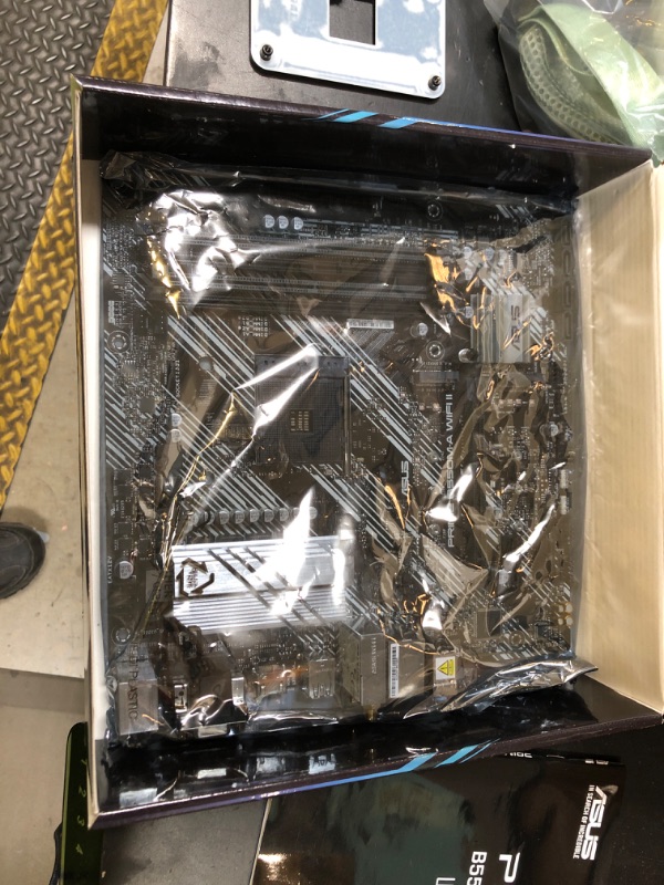 Photo 1 of ASUS Prime B550M-A WiFi II AMD Micro ATX Motherboard with PCIe 4.0, WiFi 6, ECC Memory, HDMI 2.1, RGB Header