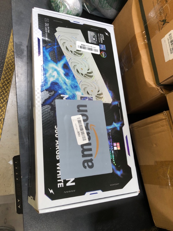 Photo 1 of Thermalright Mjolnir Vision 360 ARGB White CPU Water Cooler,3 PWM Fans Water Cooling System with 2000PRM,for AM4/AM5&Intel LGA1851/1700, Magnetic Detachable LCD Screen with 320 * 240 Resolution
