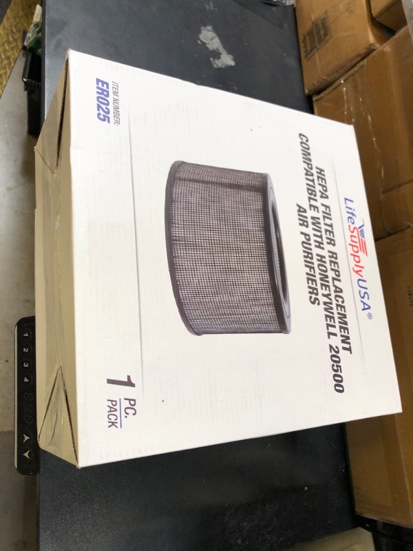 Photo 1 of HEPA Filter Compatible with Honeywell 20500 Air Cleaner 10500 (EV-10) 17000 17005 17006 17007 17008 17009 83170 by LifeSupplyUSA