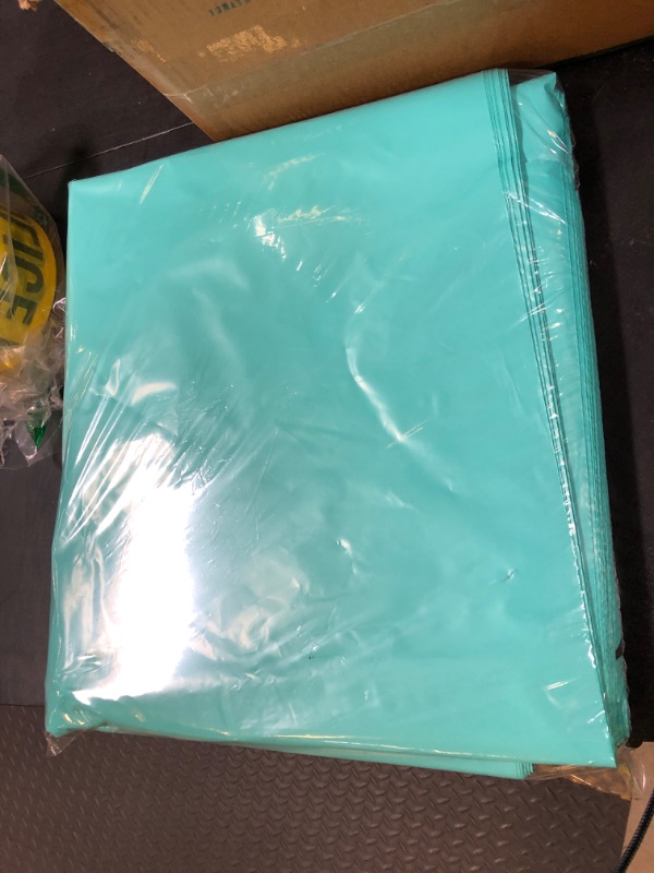 Photo 1 of UCGOU 24x36 Teal Large Poly Mailers Shipping Bags 50 Pcs Waterproof Tearproof Bulk Poly Bags for Shipping Poly Mailers for Clothes Mailing Bags for Small Business