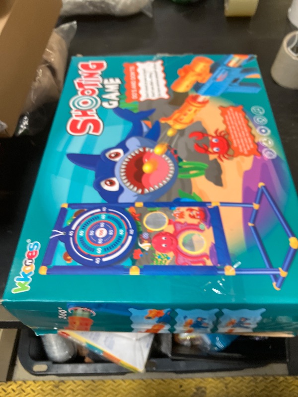 Photo 1 of KKONES Kids Bow and Arrow Set, 2 in 1 Shooting Game with LED Light Up Archery Toy, Foam Balls, Suction Cup Arrows, Target, Quiver, Indoor Outdoor Toys for Kids Boys Girls Gifts