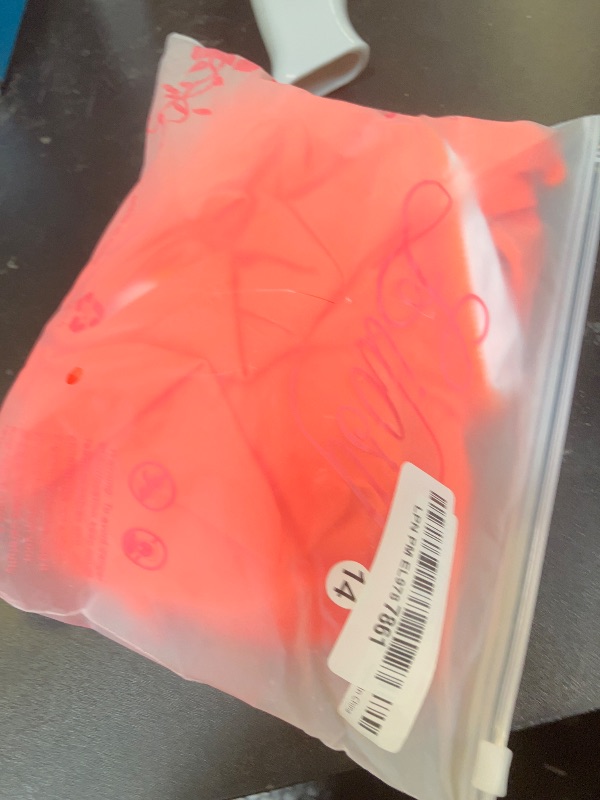 Photo 1 of Lilosy High Waisted Tummy Control Drawstring Bikini Set String Swimsuit Cami Top and Tie Side Shorts 2 Piece Women Bathing Suit Orange X-Large