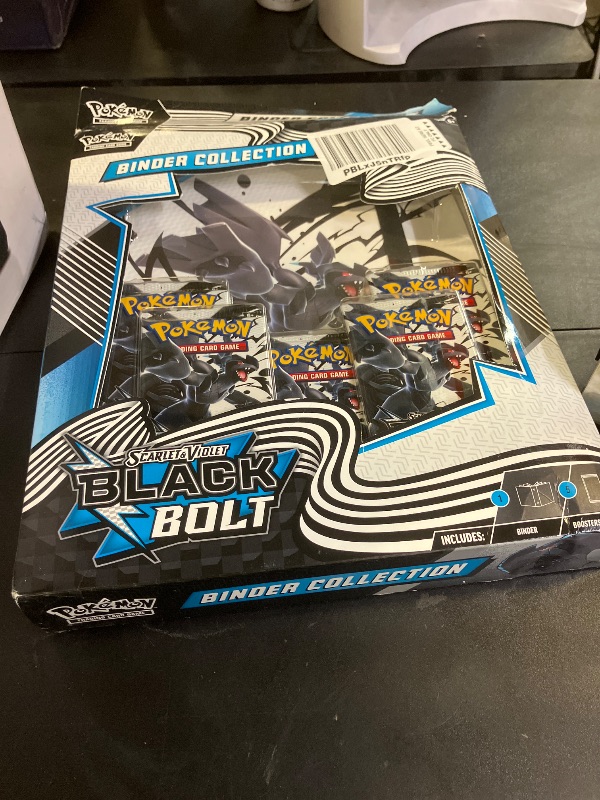 Photo 1 of Pokemon TCG Scarlet & Violet 10.5 Black Bolt Binder Box