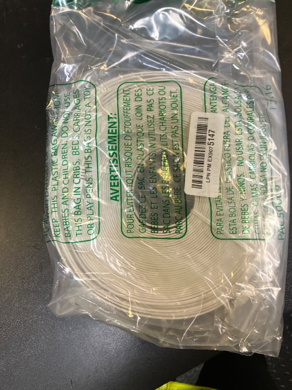 Photo 1 of Jadaol Cat 6 Ethernet Cable 50 ft, Outdoor & Indoor 10Gbps Support Cat8 Cat7 Network, Flat RJ45 Internet LAN Computer Patch Cable for Router, Modem, Switch, Gaming Consoles, Streaming Devices, White