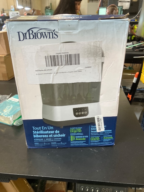 Photo 1 of Dr. Brown's All-in-One Sterilizer and Dryer for Baby Bottles, Parts & Other Newborn Essentials