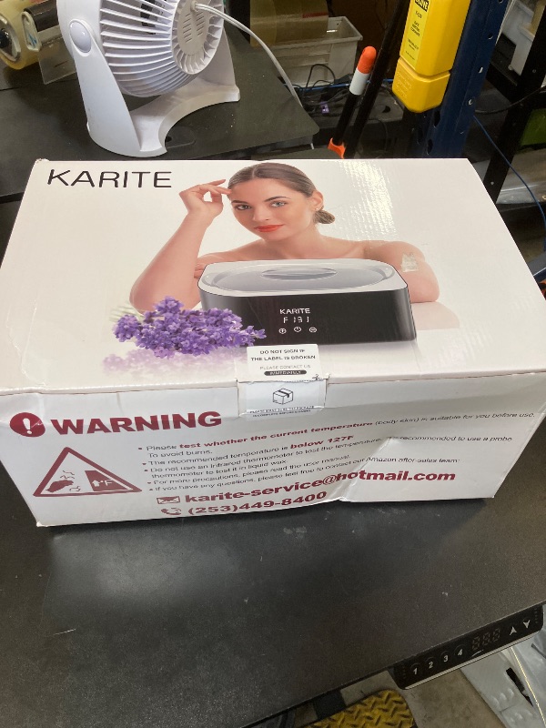 Photo 1 of Paraffin Wax Machine for Hand and Feet - Karite Paraffin Wax Bath 4000ml Paraffin Wax Warmer Moisturizing Kit Auto-time and Keep Warm Paraffin Hand Wax Machine