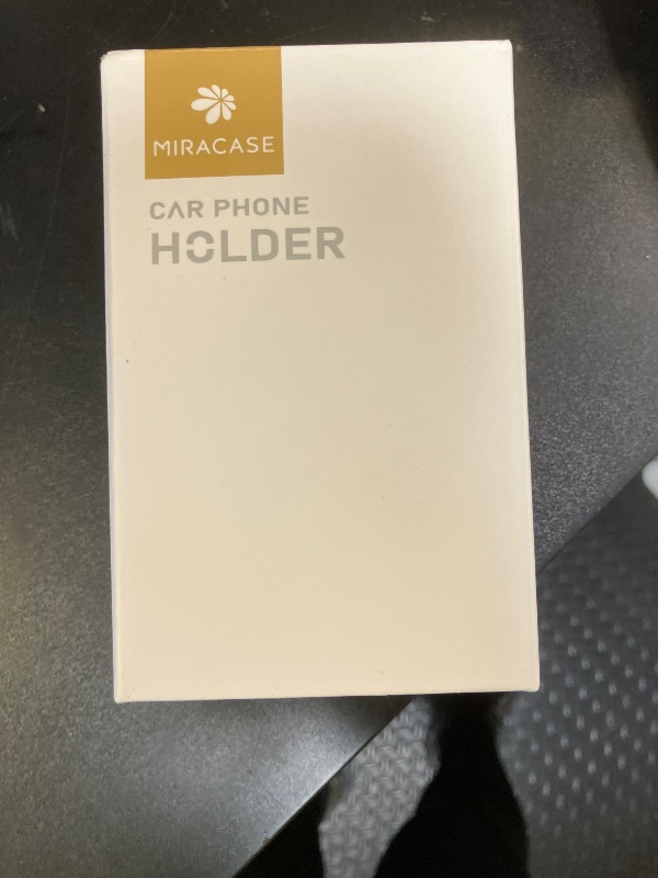 Photo 1 of Miracase Phone Holders for Your Car with Metal Hook Clip, Air Vent Cell Phone Car Mount, Hands Free Universal Automobile Cradle Fit for iPhone Android and All Smartphones, Classic Black