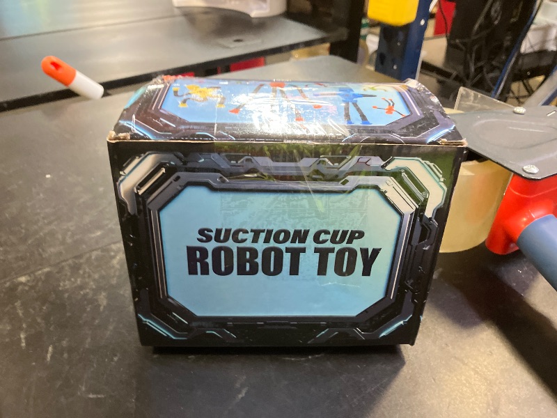 Photo 1 of Robot Suction Cup Toys Pop Tubes | 6 PCS-Stretchy Sensory Fidget Toys for Kids Ages 3+ | Perfect for Travel, Party Favors,Autism, Stress Relief | Fun Robot-Shaped Suction Cup Toys