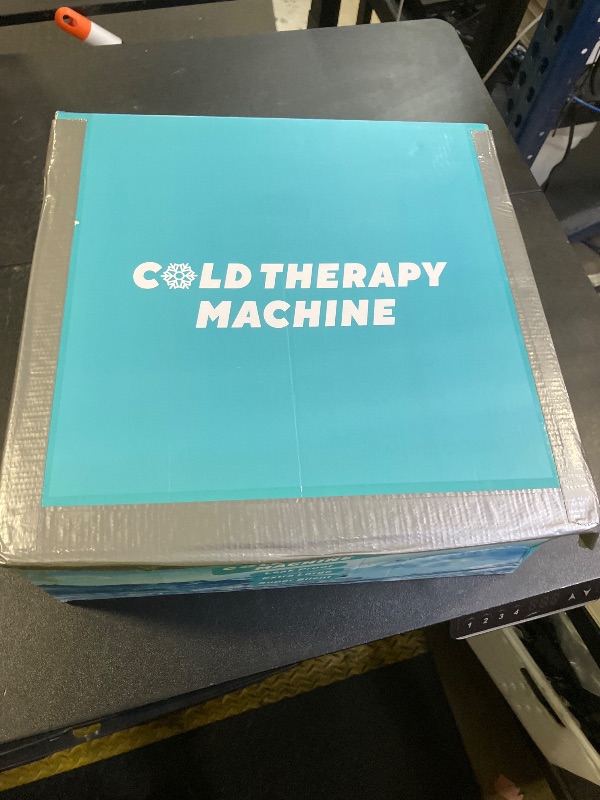 Photo 1 of Portable Ice Machine for Knee After Surgery, Programable Cold Therapy Machine for Knee Replacement Recovery with Ice Pack, Cryotherapy System with Compression Pad for Shoulder, Hip, Ankle Pain Relief