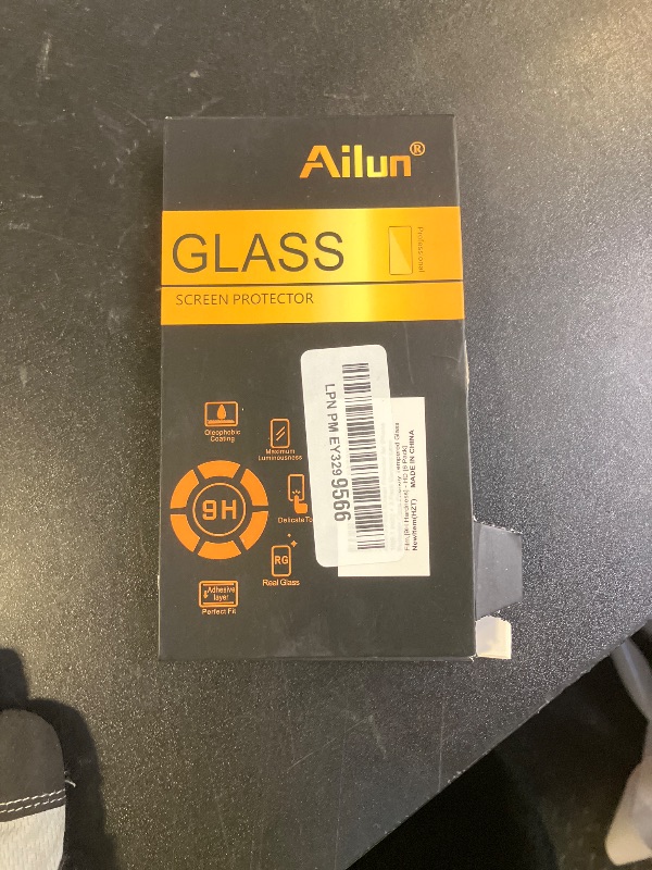 Photo 1 of Ailun 3 Pack Screen Protector for iPhone 15 [6.1 inch] + 3 Pack Camera Lens Protector with Installation Frame,Case Friendly Tempered Glass Film,[9H Hardness] - HD