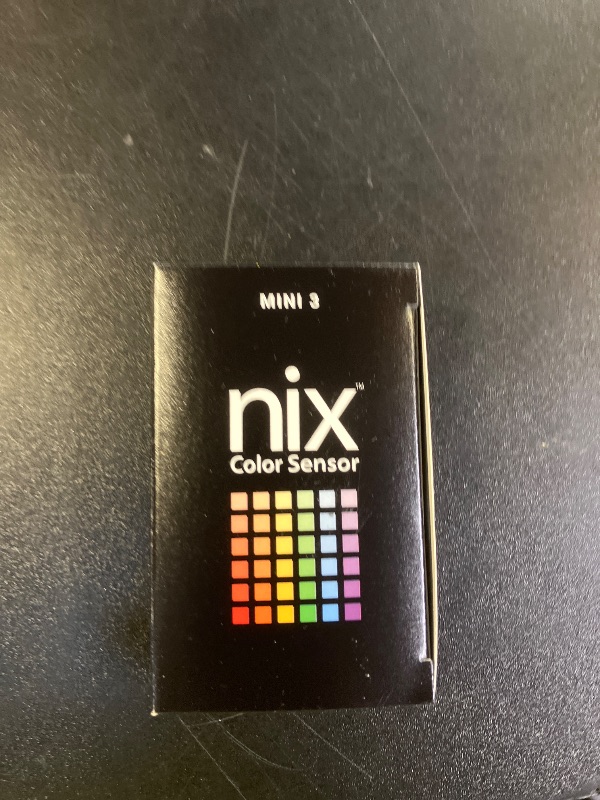 Photo 1 of Nix Mini 3 Color Sensor Colorimeter - Portable Color Matching Tool - Dust Debris and Splash Resistant (IPX4) - Identify and match paint and digital color values instantly
