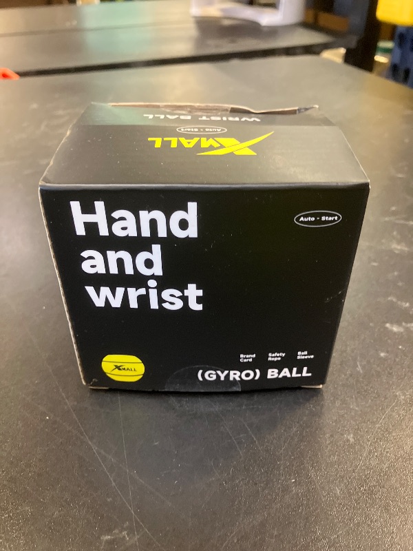 Photo 1 of XMALL Torque Ball Hand Exerciser, Grip Strength Trainer, Forearm Strengthener, Wrist Power Gyro Ball, Hand Strengthening Devices, Wrist Strengthener, Finger Exerciser, Auto-Start Colorful Lighting