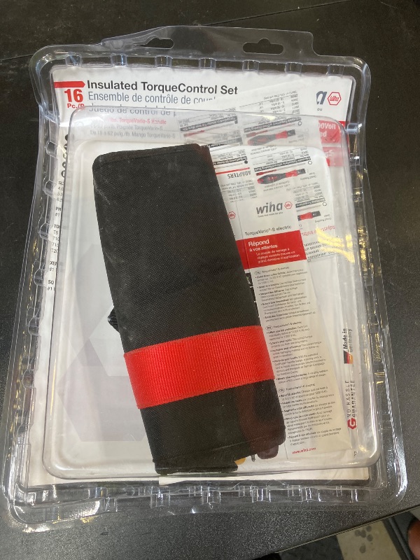 Photo 1 of Wiha 28792 16 Piece Insulated Torque Control Driver and Slimline Blade Set