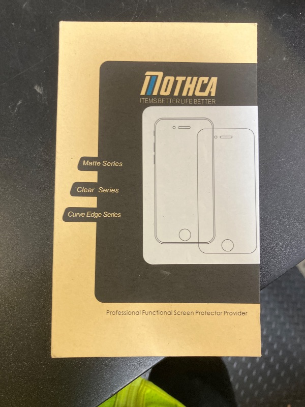 Photo 1 of Mothca Matte Privacy Screen Protector for iPhone 16 / iPhone 15 [6.1 inch] with Easy Installation Tool, Anti Spy Anti Glare Full Coverage Tempered Glass Film, Anti-Fingerprint, Smooth as Silk
