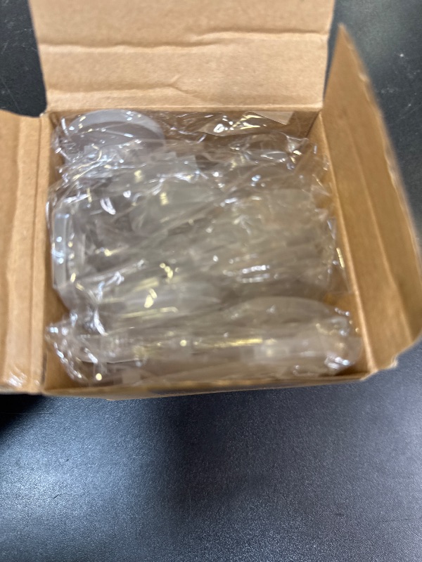 Photo 1 of 12 Pcs Trading Card Display Stand Clear Acrylic Baseball Card Display Picture Holder Stands for PSA Graded Cards, Ideal for Sports Cards, Trade Shows (Cards Not Included)