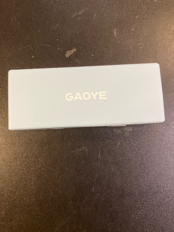 Photo 1 of Gaoye Blue Light Blocking Glasses - Trending Round TR90 Frames, Metal Arms, UV400 Protection - Matching Soft Case