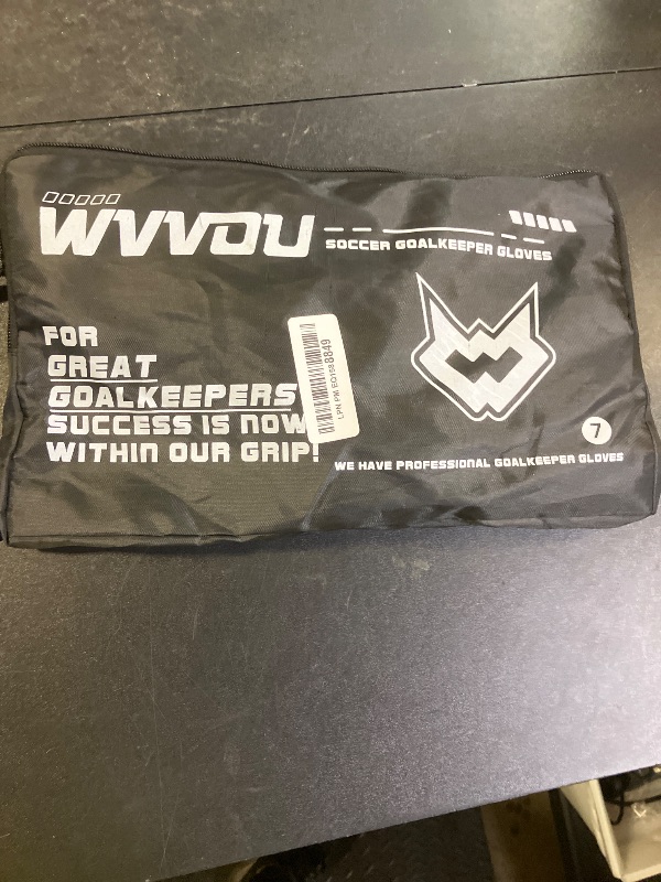 Photo 1 of WVVOU Soccer Goalie Gloves Youth Adults, High Performance Goalkeeper Gloves, Breathable Soccer Gloves, 4+3mm Super Grip for The Toughest Saves