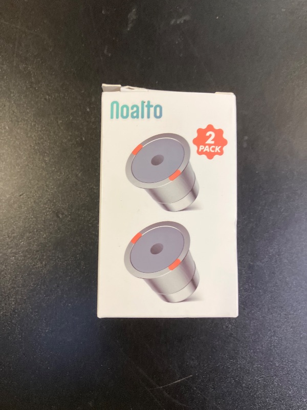 Photo 1 of Noalto Reusable K Cups and Coffee Pods,Universal stainless steel k Cups for Keurig 2.0 and 1.0 Coffee Makers machine(2pack)