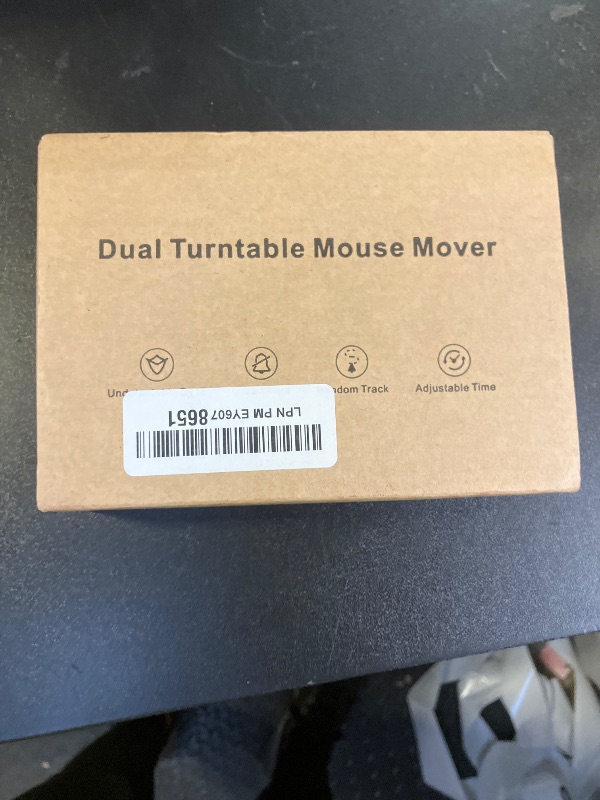 Photo 1 of Vaydeer Dual Turntable Mouse Mover, Turbo 3 Mouse Jiggler with Adjustable Intervals, ON/Off Switch, Undetectable & Noiseless Mouse Shaker Simulate Realistic Mouse Movement for Secure Computer Activity