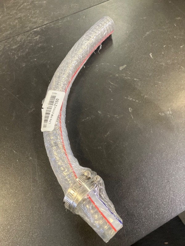 Photo 1 of 3/4" ID x 1" OD - 10 Ft High Pressure Braided Clear PVC Tubing Flexible Vinyl Tube, Heavy Duty Reinforced PVC Hose Tubing, BPA Free and Non Toxic