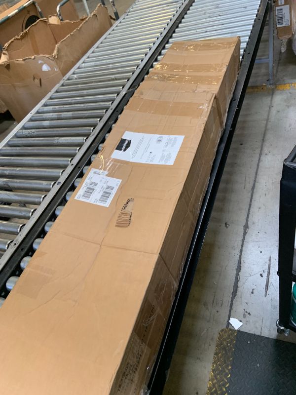 Photo 1 of Amazon Basics Smart Box Spring Bed Base, 5-Inch Height Mattress Foundation, Tool-Free Easy Assembly, Queen, 79"L x 59.5"W x 5"H, White