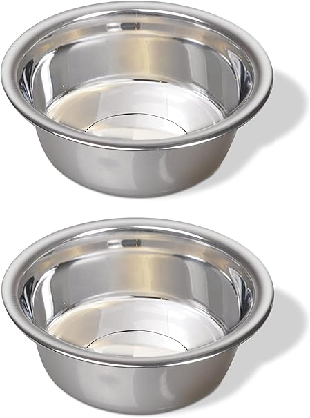 Photo 1 of Dog Bowls (Stainless Steel, 1.6 Cup (2 Pack))