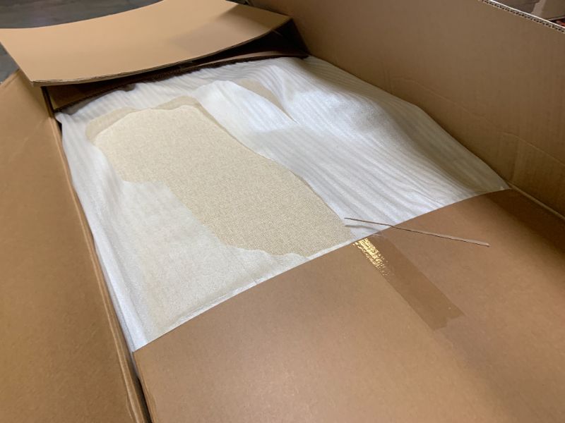 Photo 1 of L SHAPED SOFA BED BEIGE 