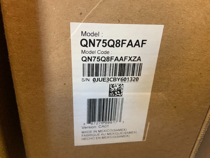Photo 1 of -FACTORY SEALED-Samsung 75-Inch Class QLED Q8F 4K UHD Smart TV (2025 Model) Q4 AI Processor, 100% Color Volume with Quantum Dot, AirSlim Design, Endless Free Content, Samsung Vision AI, Alexa Built-in