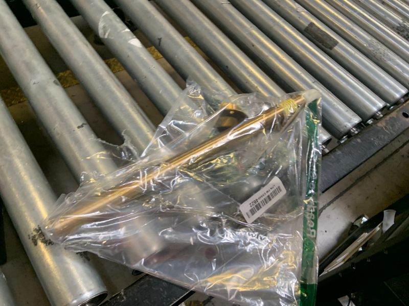 Photo 1 of FIRJOY Closet Rods for Hanging Clothes - Heavy Duty, Length Adjustable (#2 Gold, 18.5" - 28")