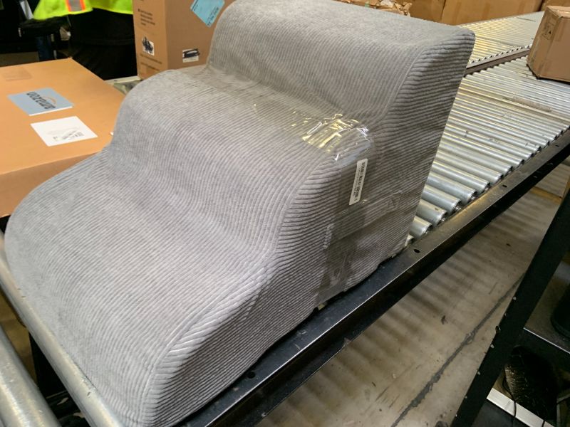 Photo 1 of Mesa Lemon Dog Stairs & Steps for High Beds, 3 Steps High Density Foam Waterproof Dog Ramp for Small Dogs and Cats, Pet Stairs with Removable Washable Cover for Bed, Couch, Sofa and Car (H:16")