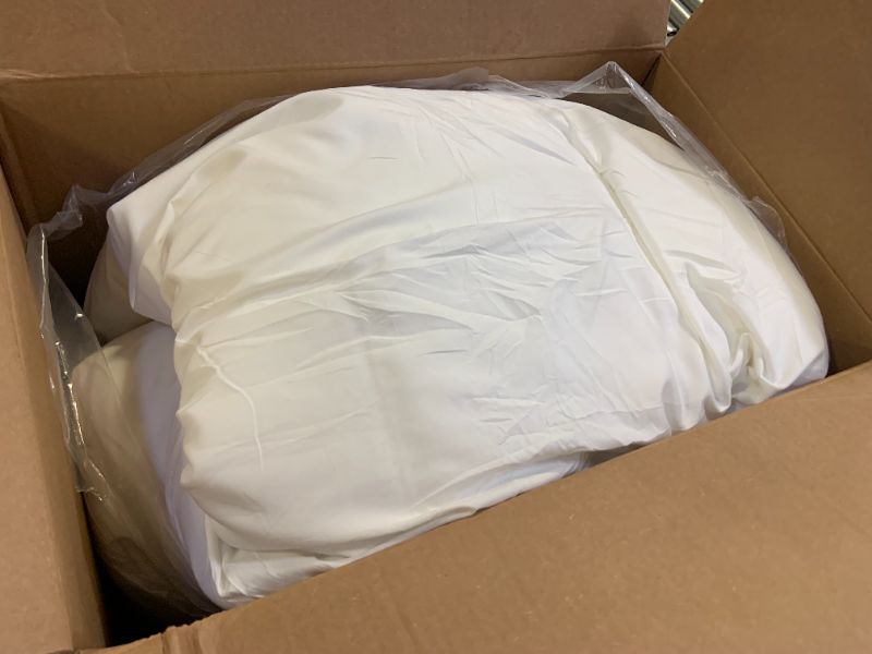 Photo 1 of ROSGONIA Queen Comforter Set Ivory, 3pcs(1 Boho Ivory Comforter & 2 Pillowcases) All Season Soft Bedding Lightweight Bedspread Blanket Quilt Bed