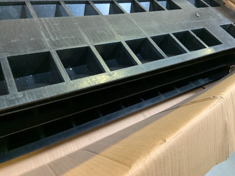 Photo 1 of  4 Pack of 1-Channel Rubber Cable Protector Ramps