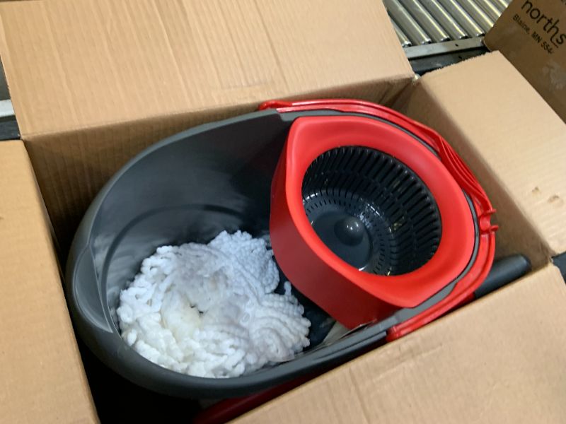 Photo 1 of ocedar microfiber easywring spin mop and bucket system 