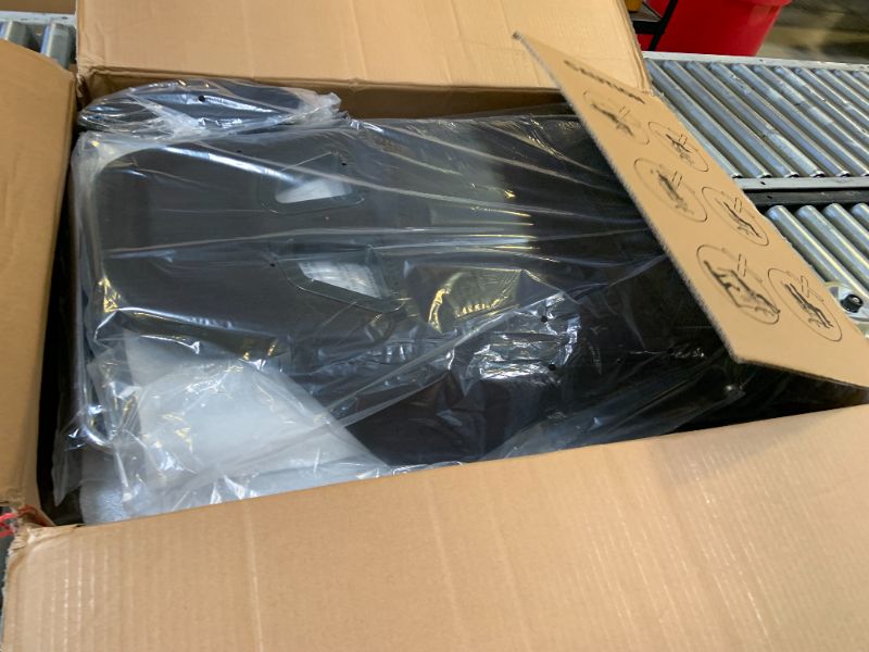 Photo 1 of GTRACING Gaming Chair with Foot Rest & Racing Style RGB LED Lights, Breathable Fabric for Home Office Desk, Ergonomic High Back Computer Chair with Headrest & Lumbar Support, RGB Black