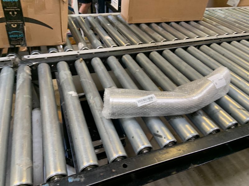 Photo 1 of AotoKoop L 20in (500mm), OD 2.5in (63mm) 45 Degree Aluminum Elbow Intercooler Piping Air Intake Tube, Polished Finish
