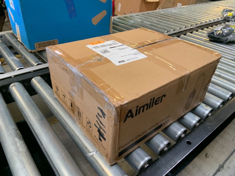 Photo 1 of AIMILER Level 2 Electric Car(EV) Charger(WiFi APP) for NACS Connector Cars, for Tesla Model X/Y/3/S/Cybertruck, 240V, 32 Amp, NEMA 14-50 Plug, 25ft ETL Listed Tesla Mobile Wall Charger Charging Cable