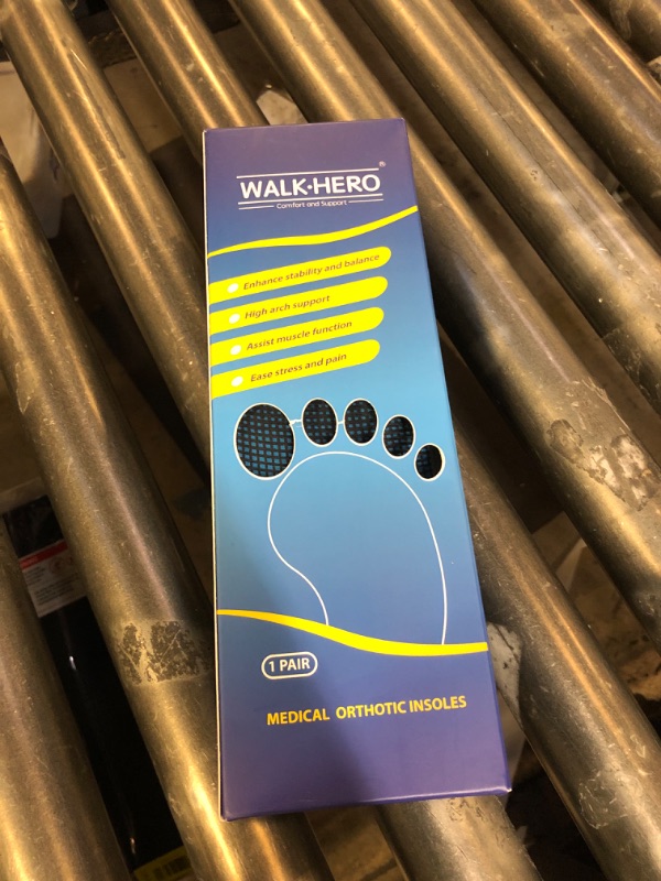 Photo 1 of Plantar Fasciitis Relief - Arch Support Insoles for Men Women, Shoe Inserts for Flat Feet, Orthotic Shoe Insoles All-Day Energy and Comfort with Every Step (Mens 11-11 1/2 | Womens 13-13 1/2)
