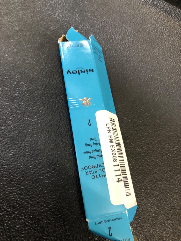 Photo 1 of Sisley Paris Phyto-Khol Star Waterproof, 2 Sparkling Grey - Long-Lasting, Retractable Eyeliner Pencil with Sharpener - Intensity of an Eyeliner in a Pencil - Perfect Definition, Extreme Precision